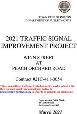 2021 TRAFFIC SIGNAL IMPROVEMENT PROJECT - WINN STREET AT PEACH ORCHARD ROAD - Burlington, MA