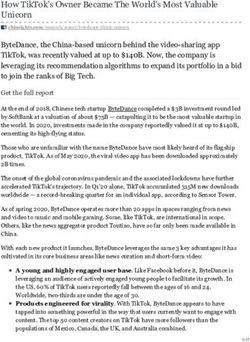 How TikTok's Owner Became The World's Most Valuable Unicorn - USC Bytes