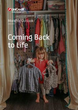 Coming Back to Life Monthly Outlook - June 2021 - UniCredit Group