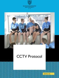CCTV Protocol bucks.ac.uk - Buckinghamshire New University
