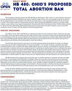 HB 480: Ohio's Proposed Total Abortion Ban
