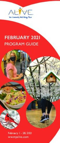 FEBRUARY 2021 PROGRAM GUIDE - February 1 - 28, 2021 ww.myalive.com - AL!VE