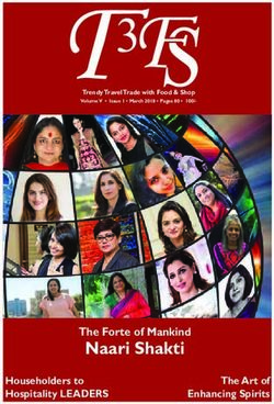 Naari Shakti The Forte of Mankind - Householders to Hospitality LEADERS - Fabian Media