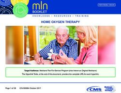 HOME OXYGEN THERAPY - CMS.gov