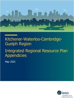 Kitchener-Waterloo-Cambridge-Guelph Region Integrated Regional Resource Plan Appendicies - May 2021 - Independent Electricity ...