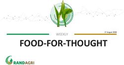 FOOD-FOR-THOUGHT WEEKLY - 21 August 2020 - Rand Agri