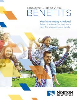 BENEFITS Employee Guide to 2020 - You have many choices! - Norton Healthcare