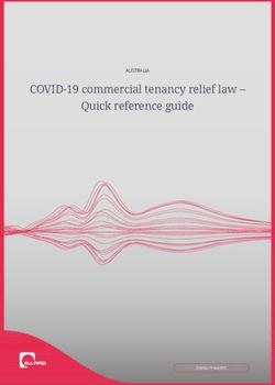 COVID-19 commercial tenancy relief law - Quick reference guide - AUSTRALIA - DLA Piper