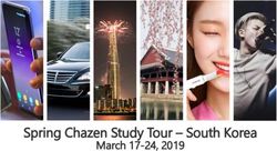 Spring Chazen Study Tour - South Korea - March 17-24, 2019 - Columbia Business School