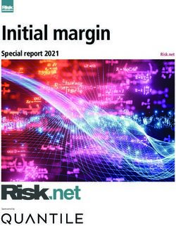 Initial margin Special report 2021 - Risk.net - Quantile Technologies