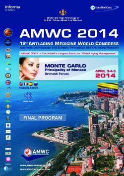 FINAL PROGRAM - Le portail de la m&eacute;decine esth&eacute;tique par ML ...