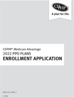 ENROLLMENT APPLICATION - 2022 PPO PLANS CDPHP Medicare Advantage - Y0019_22_16892_C
