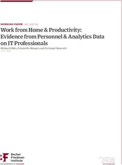 Work from Home & Productivity: Evidence from Personnel & Analytics Data on IT Professionals - Michael Gibbs, Friederike Mengel, and Christoph ...