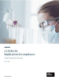 COVID-19: Implications for employers - Insight Employment & Labour March 2020