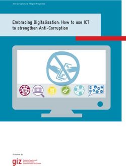 Embracing Digitalisation: How to use ICT to strengthen Anti-Corruption - GIZ
