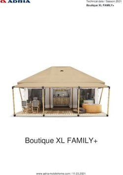 Boutique XL FAMILY+ - Technical data / Season 2021 Boutique XL FAMILY+ - Adria Mobilehomes