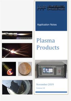 Plasma Products - November 2019 - Application Notes - Heuermann HF-Technik GmbH