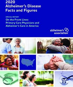 2020 Alzheimer's Disease Facts and Figures - On the Front Lines: Primary Care Physicians and Alzheimer's Care in America - Alzheimer's Association