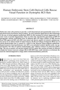 Human Embryonic Stem Cell-Derived Cells Rescue Visual Function in Dystrophic RCS Rats