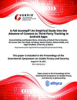 A Fait Accompli? An Empirical Study into the Absence of Consent to Third-Party Tracking in Android Apps