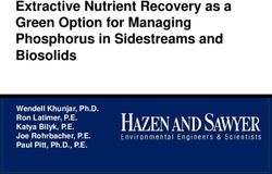 Extractive Nutrient Recovery as a Green Option for Managing Phosphorus in Sidestreams and Biosolids - Wendell Khunjar, Ph.D. Ron Latimer, P.E ...