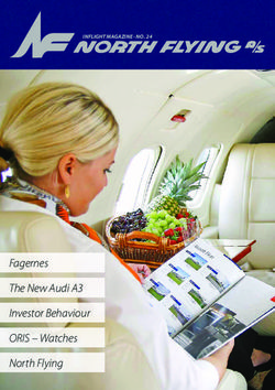Fagernes The New Audi A3 Investor Behaviour ORIS - Watches North Flying - INFLIGHT MAGAZINE NO. 24