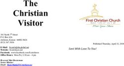 The Christian Visitor - First Christian Church