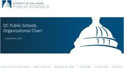 DC Public Schools Organizational Chart - September 2021
