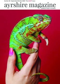 Number 36 September/October 2020 The ADAPT Issue