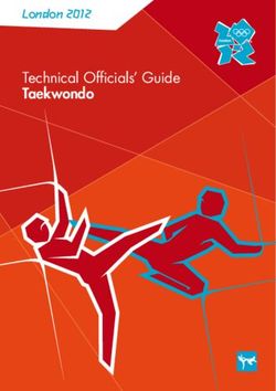 Technical Officials' Guide Taekwondo - London 2012