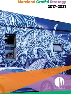 Moreland Graffiti Strategy 2017-2021 - Moreland City Council