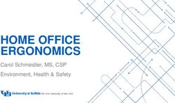 HOME OFFICE ERGONOMICS - Carol Schmeidler, MS, CSP Environment, Health & Safety - SUNY Stony Brook ...