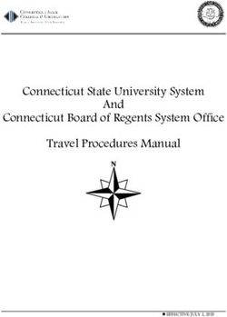 Connecticut State University System And Connecticut Board of Regents System Office Travel Procedures Manual - EFFECTIVE JULY 1, 2015