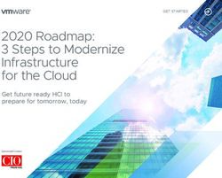 2020 Roadmap: 3 Steps to Modernize Infrastructure for the Cloud - Get future ready HCI to prepare for tomorrow, today