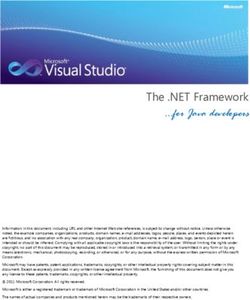 The .NET Framework ...for Java developers