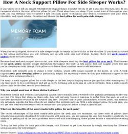 How A Neck Support Pillow For Side Sleeper Works?