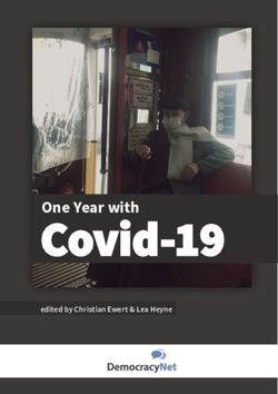 Covid-19 edited by Christian Ewert & Lea Heyne - ULisboa