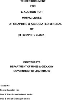 OF GRAPHITE & ASSOCIATED MINERAL