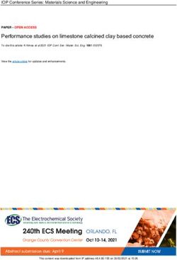 Performance studies on limestone calcined clay based concrete - IOPscience