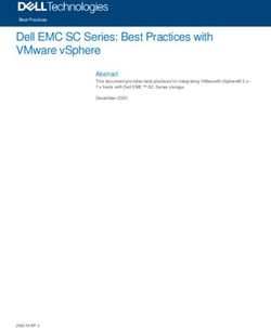 Dell EMC SC Series: Best Practices with VMware vSphere - Abstract