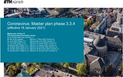 Coronavirus: Master plan phase 3.3.4 - (effective 18 January 2021)