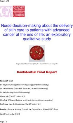 Nurse decision-making about the delivery of skin care to patients with advanced cancer at the end of life: an exploratory qualitative study