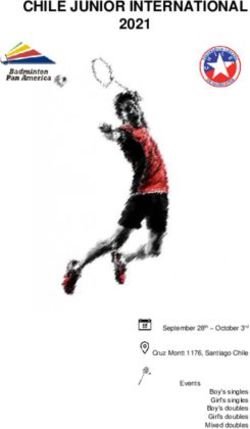 CHILE JUNIOR INTERNATIONAL 2021 - Badminton Pan Am