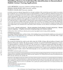 Modelling Memory for Individual Re-identification in Decentralised Mobile Contact Tracing Applications - arXiv