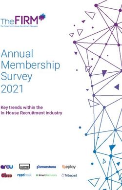Annual Membership Survey 2021 - Key trends within the In-House Recruitment industry - Forum for In-House ...