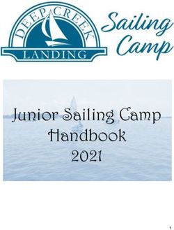 Junior Sailing Camp Handbook 2021 - Deep Creek Landing ...