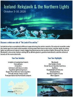 Iceland: Rekyjavik & the Northern Lights - Hagerstown ...