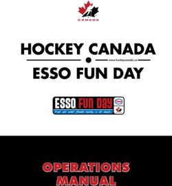 OPERATIONS MANUAL - Hockey Manitoba