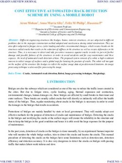 COST EFFECTIVE AUTOMATED CRACK DETECTION SCHEME BY USING A MOBILE ROBOT