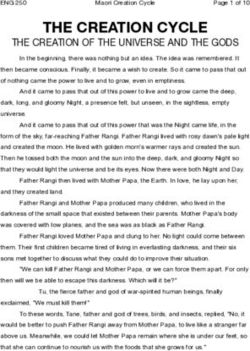 THE CREATION CYCLE THE CREATION OF THE UNIVERSE AND THE GODS - MHCC Library Press